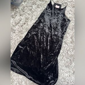 Velvet Shift Dress